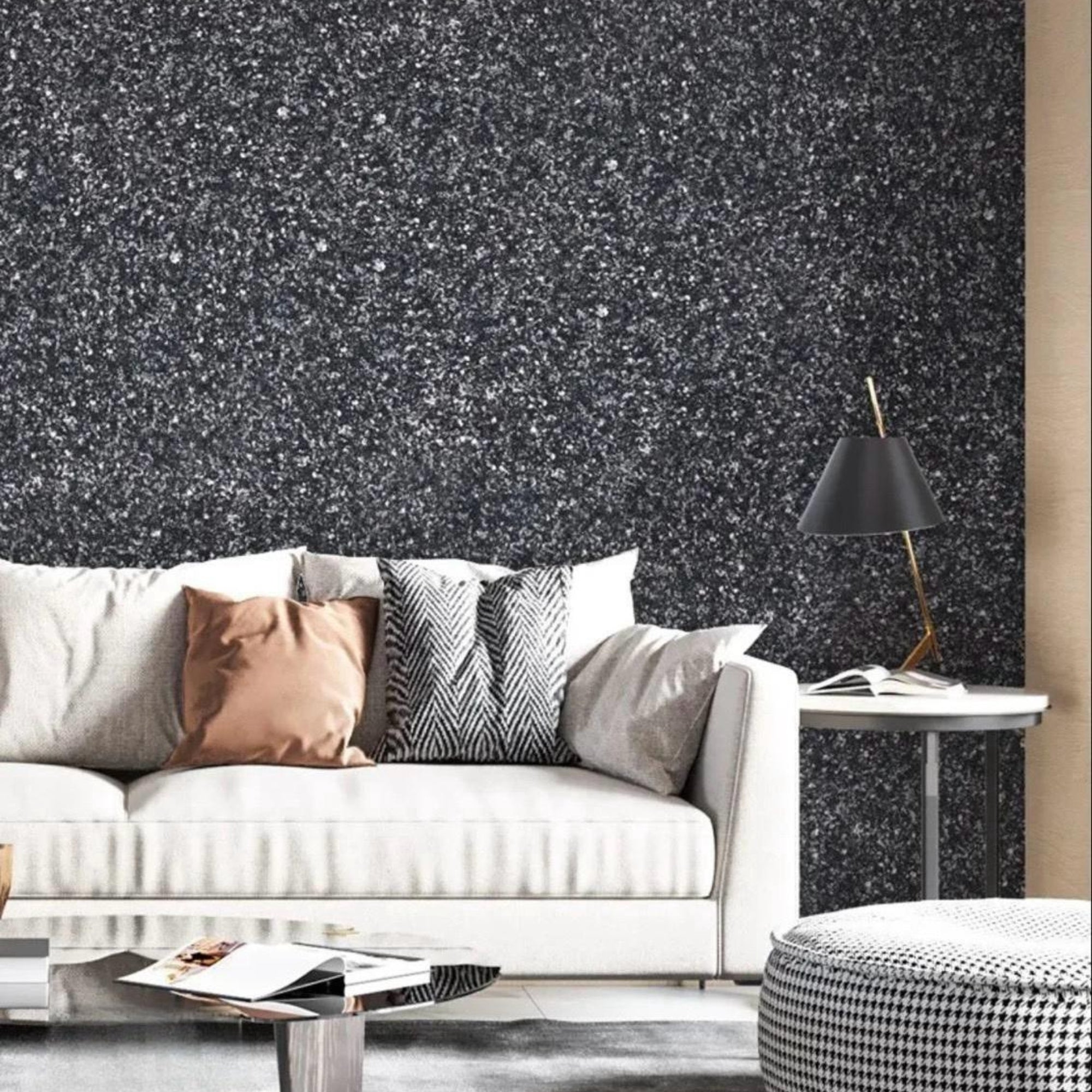 Coloris CA47 Charbon — enduit Coton Art