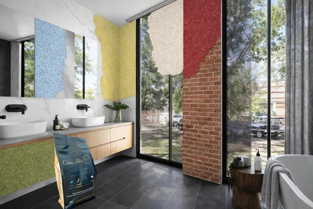 Pièce multicolore — les coloris Coton Art
